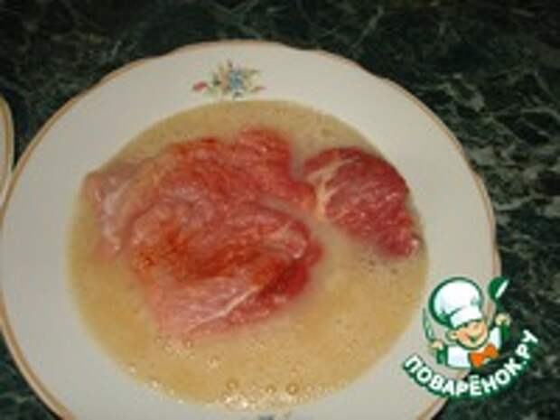 Мясо в сухарях ингредиенты