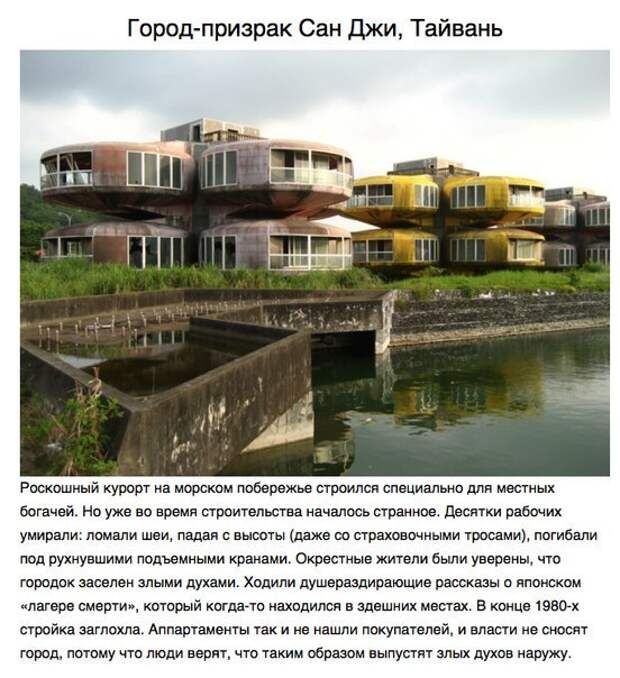 Заброшеные места, от которых бегут мурашки Заброшеные места, от которых бегут мурашки
