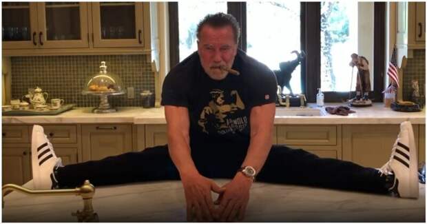 Уникальная техника растяжки Шварценеггера, доступная для всех