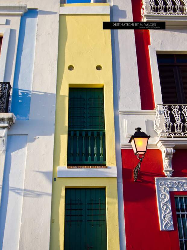 10. Узкий дом, Сан-Хуан, Пуэрто-Рико. в мире, дома, люди