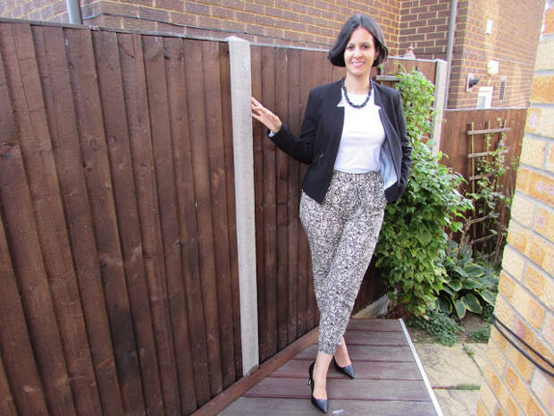 printed trousers 