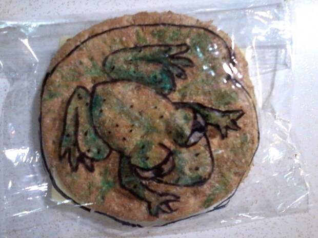 Or a lilypad for a frog to hang out on.