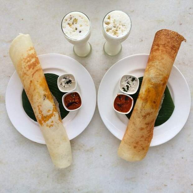Симметричные завтраки для пары