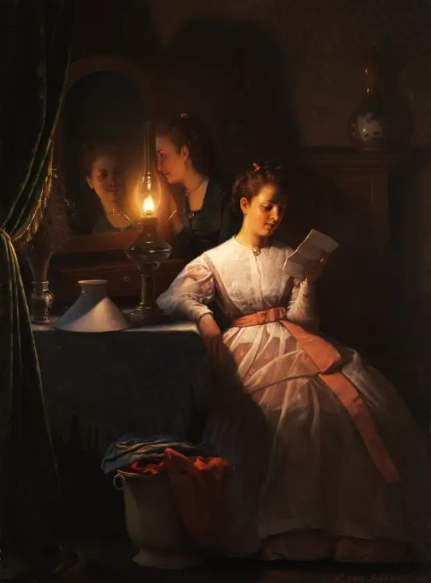 Художник Petrus van Schendel (1806–1870)