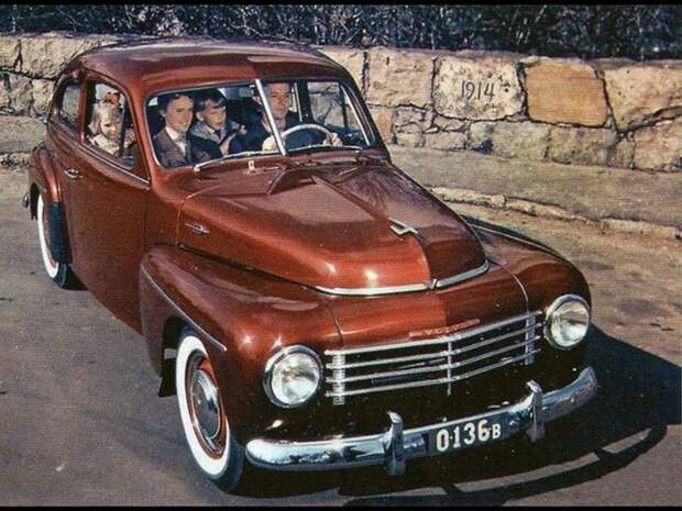 1946-1958. Volvo - PV444 авто, история