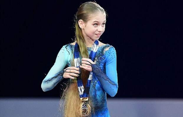 Трусова - лучшая молодая спортсменка Европы. ФОТО
