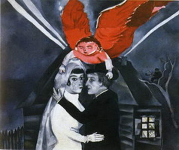 Марк Шагал, Свадьба, 1918