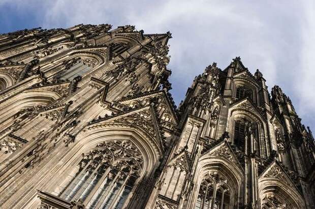 Кёльнский собор (Германия) красиво. необычно, храм. мир
