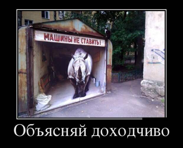Объясняй доходчиво демотиватор, юмор