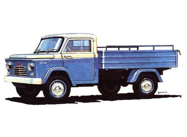 Дешевый грузовик, сделанный из мотоцикла КМЗ, КМЗ-Киев, авто