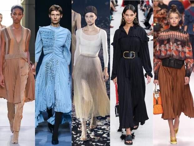 Burberry, Givenchy, Christian Dior, Valentino, Fendi. Весна-лето 2019