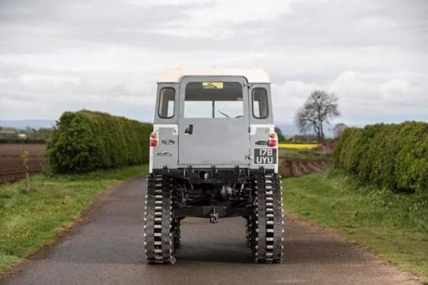 Cuthbertson - очень редкий Land Rover Series II на гусеницах