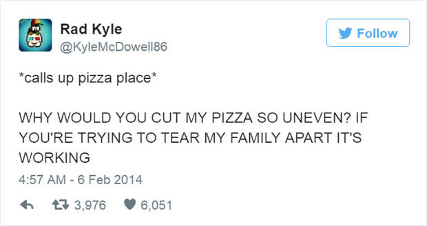 Funny Food Tweet