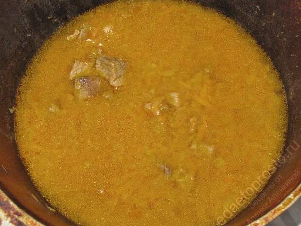 Вкусное тушеное мясо готово!
