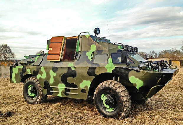 Тюнингованый БРДМ-2 БРДМ-2, брдм, военная техника, тюнинг