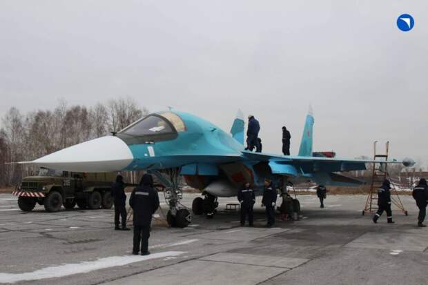 Самолет Су-34 потерпел крушение в Северной Осетии