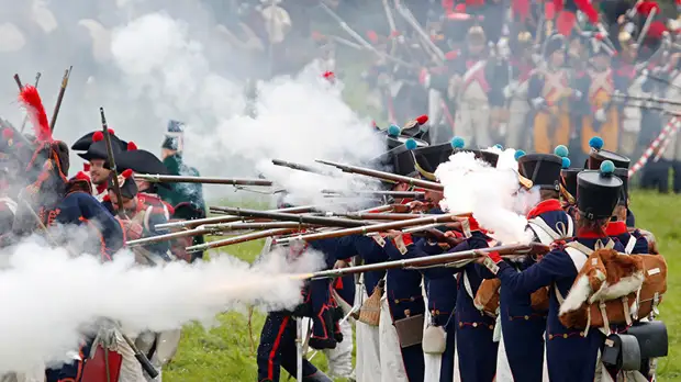 В Подмосковье состоялась историческая реконструкция битвы при Бородино
