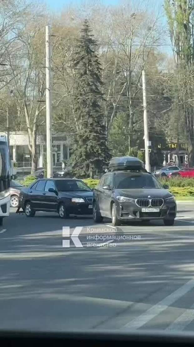 На Куйбышевском кольце в Симферополе авария