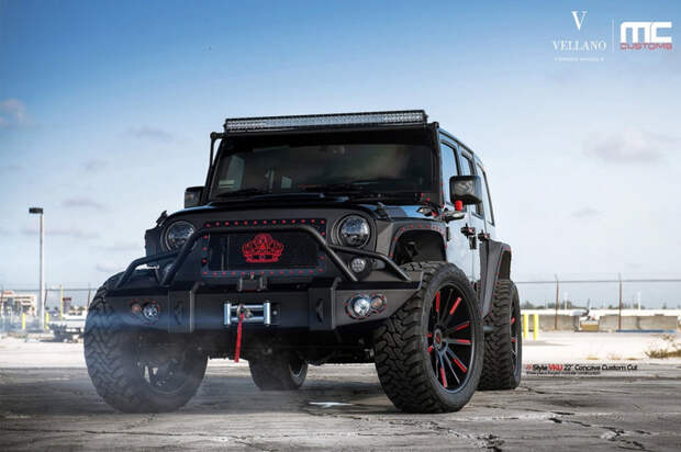 6. Jeep Wrangler от Vellano 6. Jeep Wrangler от Vellano Wrangler, jeep, авто, внедорожники, джип, тюнинг
