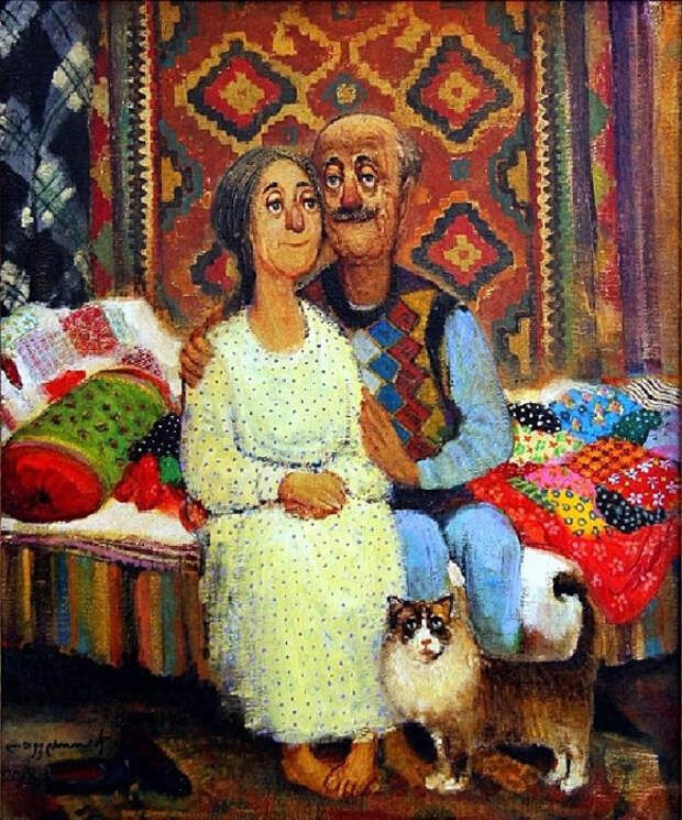Старые любовники. Автор: Ладо Тевдорадзе.