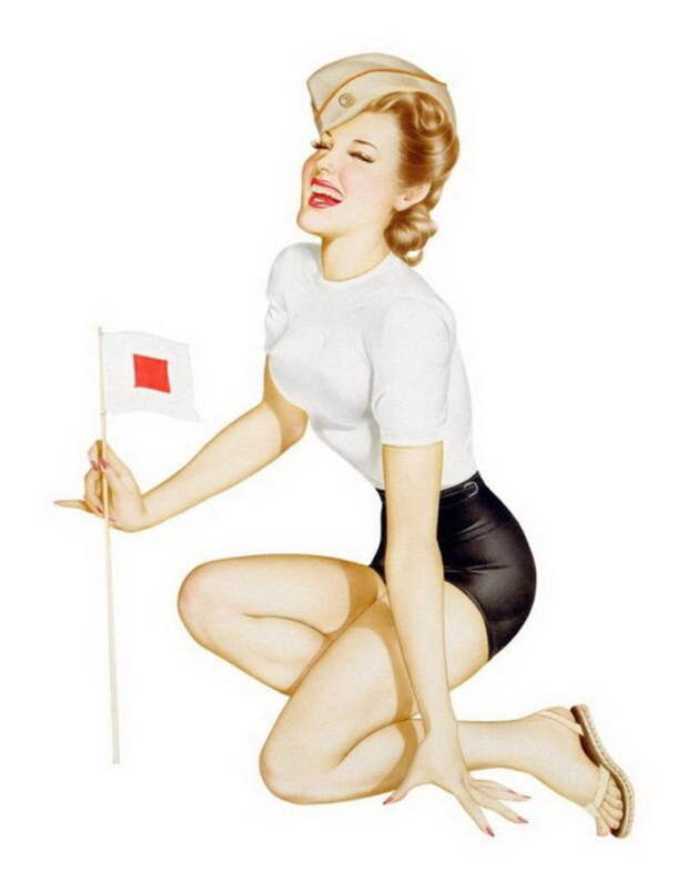 Потрясающие работы Альберта Варгаса (Alberto Vargas).