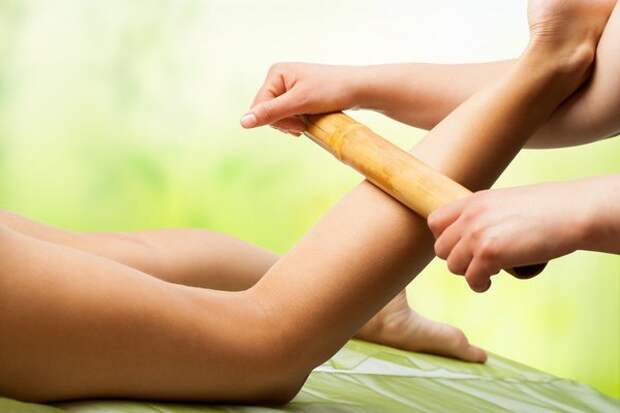 Как Японцы убирают целлюлит, благодаря массажу с бамбуковой палкой: Используем скалку — 5 минут в день