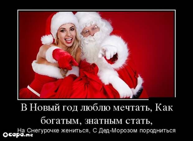 Подборка новогодних демотиваторов