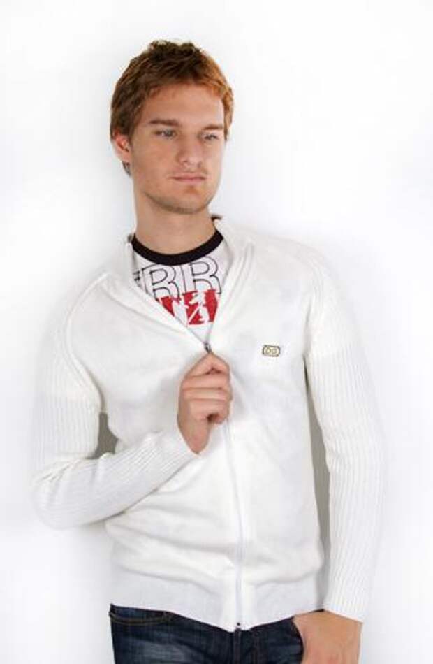 Dolce&Gabbana Zip Up Jacket For Men-White