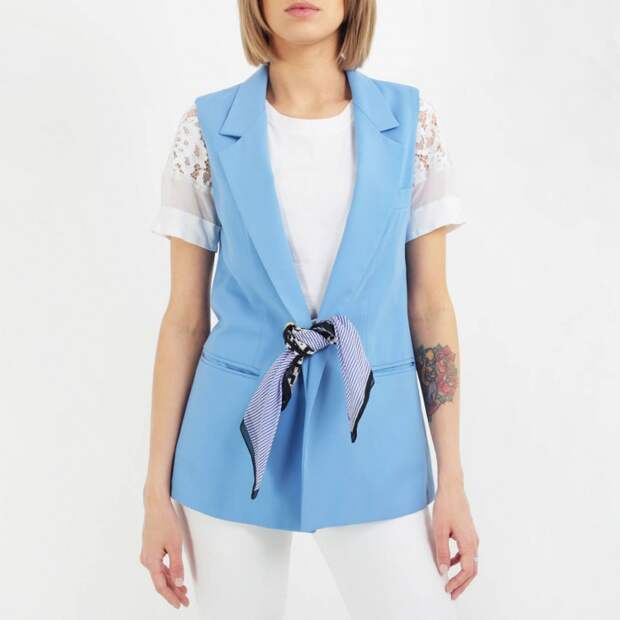 Жилет Max Mara c платком