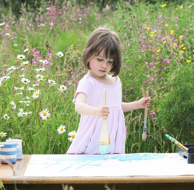 5-летняя девочка аутист рисует красивые картины айрис грейс (6)
