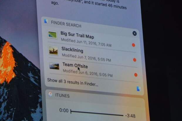 Siri на macOS Sierra
