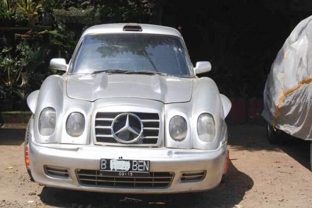 Самодельный Mercedes-Benz Gullwing из старого седана Mercedes Gullwing, gullwing, mercedes, mercedes-benz, mercedes-benz 300sl, реплика, своими руками