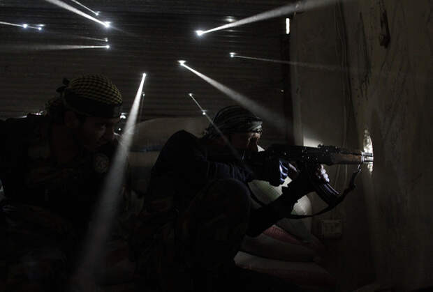 Сирийские повстанцы. 18 октября 2012 года