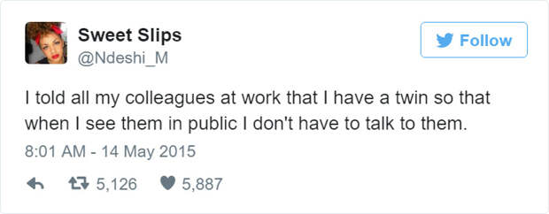 Funny Tweets About Work