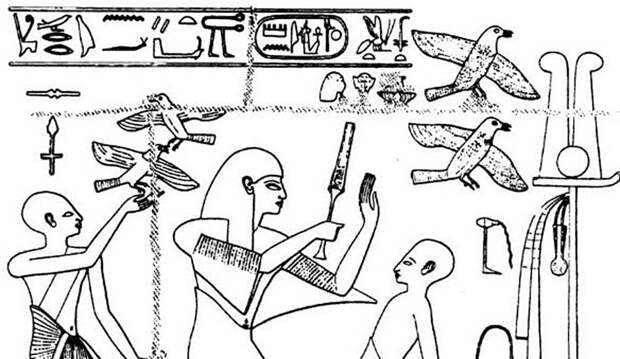 Голубиная почта в Древнем Египте