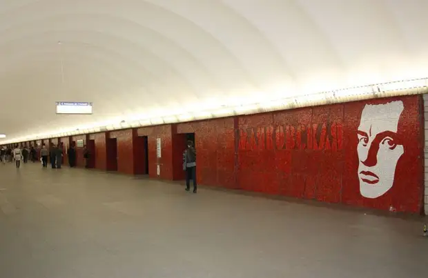 Маяковская метро, питер, подземка