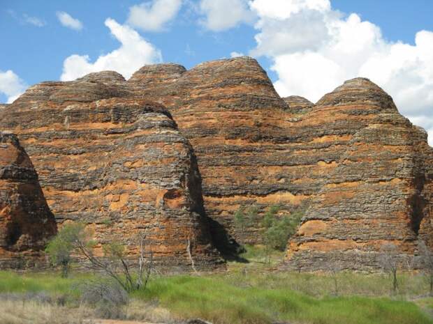 Горный хребет Бангл-Бангл, (Bungle Bungle Ranges), Национальный парк Пурнулулу, Австралия