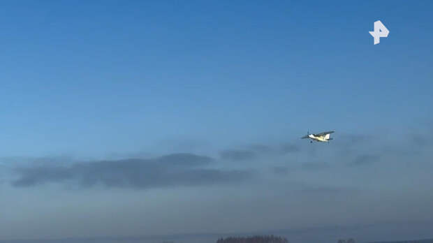 Самолет "Байкал" совершил первый полет с отечественным двигателем и винтом