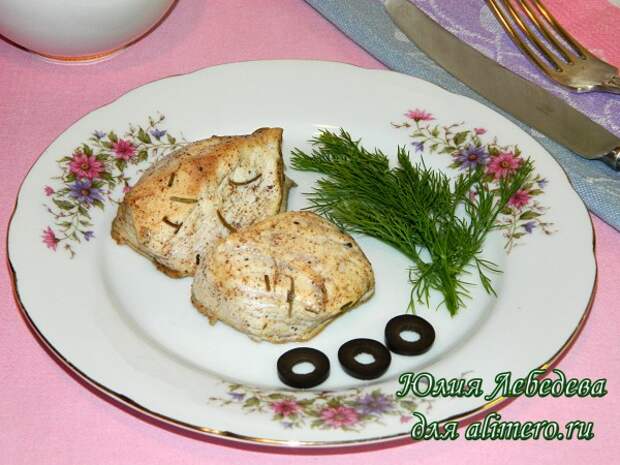 Запеченная куриная грудка Запеченная куриная грудка