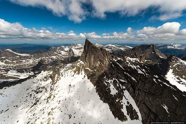 Хакасия с высоты Саяны., Хакасия, красота, природа, россия