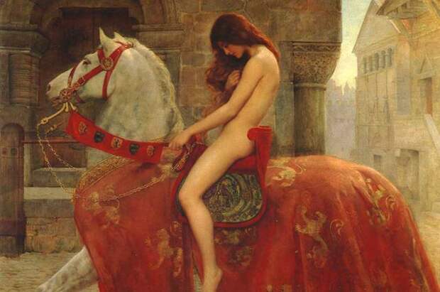 Картина Джона Кольера «Леди Годива» (1898).
