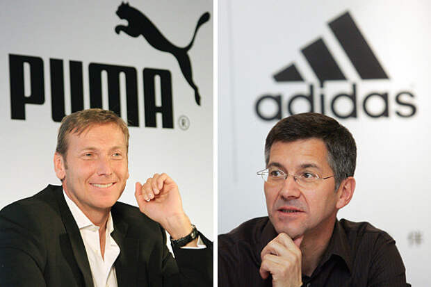 Adidas против Puma