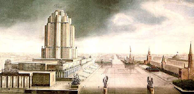 Невоплощенные проекты советской архитектуры
