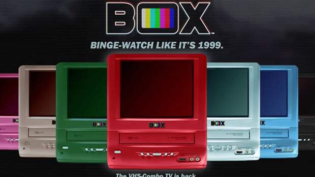 В США выпустят ретро-телевизор со встроенным VHS-проигрывателем