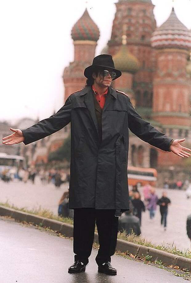 Майкл Джексон в Москве. 1993 год.