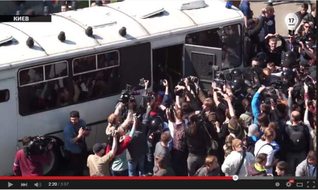 Первомай: в Киеве - массовые беспорядки