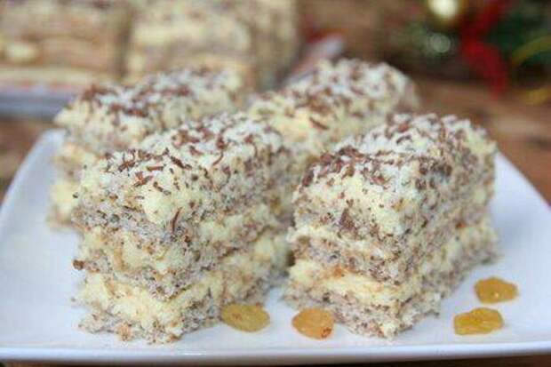 Кулинария>Очень легкий и нежный десерт к праздничному столу!