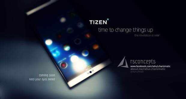 Концепт флагмана на Tizen OS