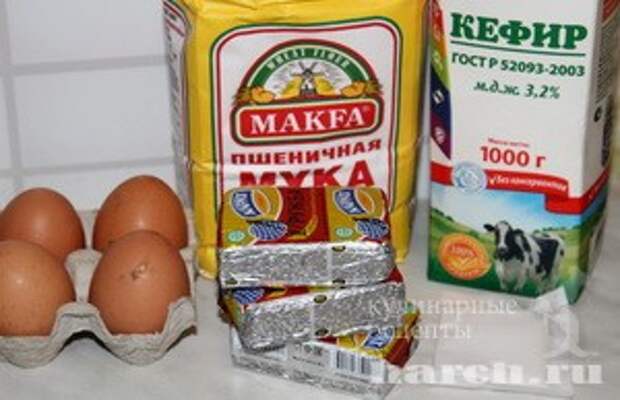 Кексы с плавлеными сырками