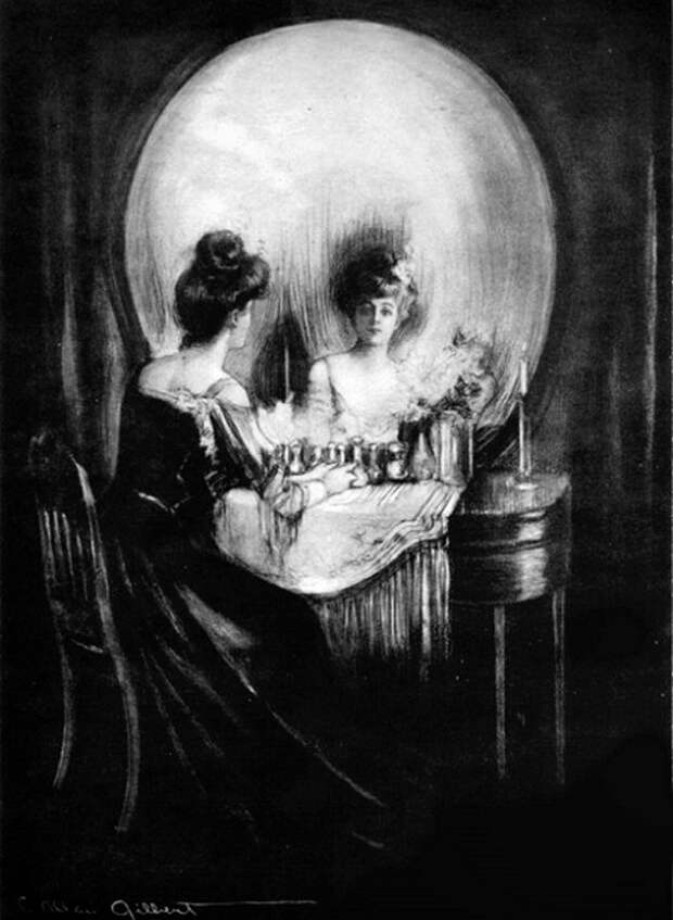 All is Vanity. Чарльз Аллан Гилберт. 1892 г.